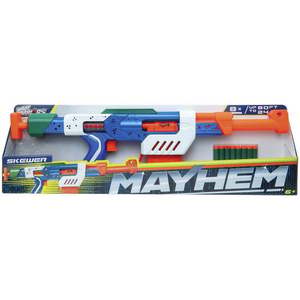 Arma de jucarie, Air Warriors, Mayhem Skewer, 8 sageti din burete imagine