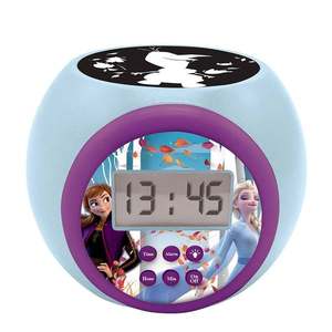 Ceas desteptator cu proiector, Lexibook, Disney Frozen imagine