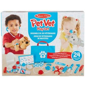 Set de joaca, Melissa & Doug, La veterinar, 24 piese, 6074883 imagine