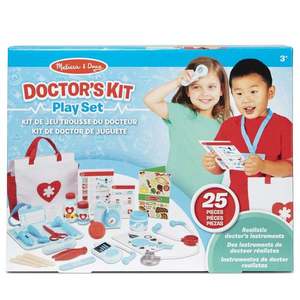 Set de joaca, Melissa & Doug, La Doctor, 25 piese, 6074884 imagine