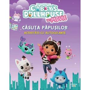Gabbys Dollhouse, Casuta papusilor, Activitati cu autocolante imagine