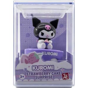 Mini figurina cu surpriza, Yume, 50th Anniversary, Kuromi, 8 cm imagine