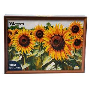 Puzzle Witty Puzzlezz, Floarea Soarelui, 500 piese imagine