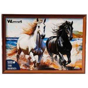 Puzzle Witty Puzzlezz, Cai, 500 piese imagine