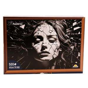 Puzzle Witty Puzzlezz, Portret fata, 500 piese imagine