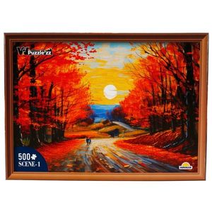 Puzzle Witty Puzzlezz, Toamna, 500 piese imagine