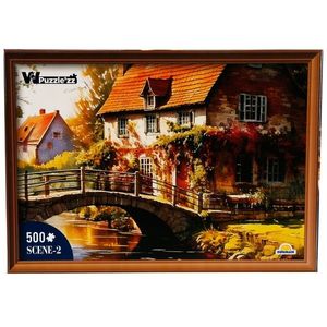 Puzzle Witty Puzzlezz, Pod si casa, 500 piese imagine