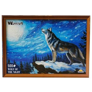 Puzzle Witty Puzzlezz, Lup, 500 piese imagine