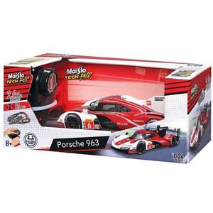 Masina de curse cu telecomanda, Maisto Tech, Porsche 963 2024, 1: 24 imagine