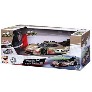 Masina de curse cu telecomanda, Maisto Tech, Porsche 963, Hertz Team Jota 2024, 1: 24 imagine