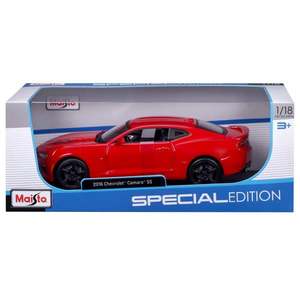 Masina din metal, Maisto, 2016 Chevrolet Camaro SS, 1: 18, Rosu imagine