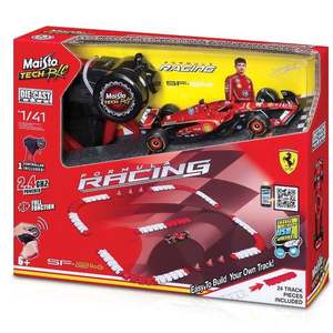 Set de joaca masina de curse cu telecomanda, Maisto Tech, Formula Racing SF24, 1: 41 imagine
