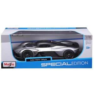 Macheta metalica, Maisto, Aston Martin Valkyrie, 1: 18, Gri imagine