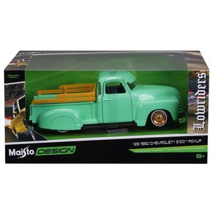 Masina din metal, Maisto, Lowrider, 1950 Chevrolet 3100 Pickup, 1: 25 imagine