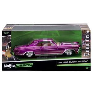 Masina din metal, Maisto, Lowrider, 1965 Buick Riviera, 1: 26 imagine