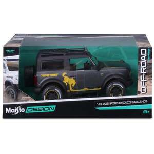 Masina din metal, Maisto, Off-Road Series, 2021 Ford Bronco Badlands, 1: 24 imagine