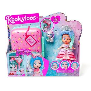 Set de joaca cu papusa Kookyloos, Suitcase Sweet Wishes imagine
