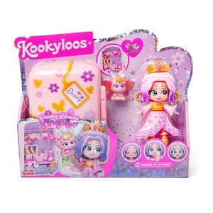 Set de joaca cu papusa Kookyloos, Suitcase Dreamy Blossom imagine