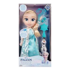 Papusa cu sunete, Disney Frozen, Elsa, 38 cm imagine