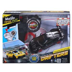 Masina metalica cu telecomanda, Maisto, Drifters, Porsche 911 GT3 RS, 1: 43, Negru imagine
