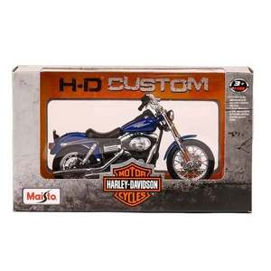 Motocicleta Maisto Harley-Davidson, 2006 Dyna Street Bob, 1: 18 imagine