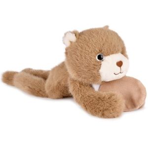 Jucarie de plus pentru relaxare si antistres, magnetic, Histoire d'Ours, Ursulet, Maro, 30 cm imagine