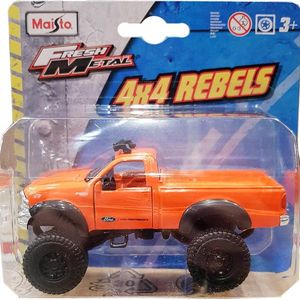 Masinuta Maisto Fresh Metal, 4X4 Rebels, 11 cm, 1: 64, Portocaliu imagine