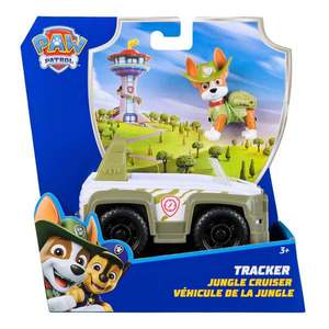 Vehicul cu figurina, Paw Patrol, Jungle Cruiser, Tracker, 6071224 imagine