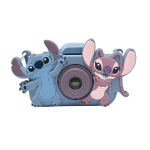 Camera digitala foto-video cu husa, Lexibook, Disney Stitch, 8GB imagine