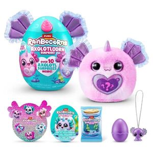 Jucarie de plus surpriza, Rainbocorns, Axolotlcorn, 10 surprize imagine