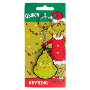 Breloc din cauciuc cu agatatoare, Grinch imagine