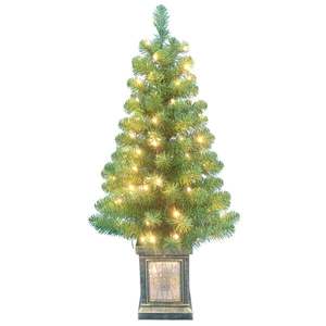 Brad artificial cu lumini, Alska, 99 cm imagine