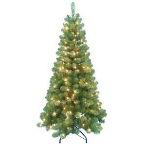 Brad artificial cu lumini, Alska, 150 cm imagine