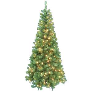 Brad artificial cu lumini, Alska, 180 cm imagine