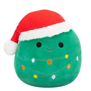 Jucarie de plus, Squishmallows Xmas, Bradul de Craciun, Andy, 19 cm imagine
