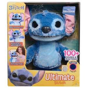 Jucarie de plus interactiva cu 100 de sunete si reactii, Disney Stitch, Ultimate Stitch imagine