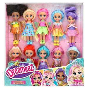 Set 10 mini papusi Dreameez, Fantasy Collection, 12 cm imagine