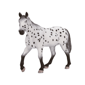 Figurina Mojo, Armasar Appaloosa, Alb imagine