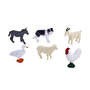 Set 6 mini figurine, Mojo, Farmland imagine