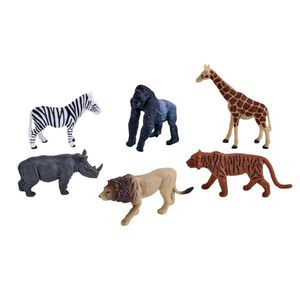 Set 6 mini figurine, Mojo, Animale Salbatice din Africa imagine