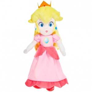 Jucarie de plus Printesa Peach Super Mario, Play By Play, 35 cm imagine