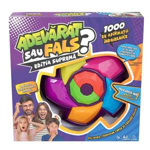 Joc interactiv, Zanzoon, Adevarat sau Fals, Editie suprema imagine