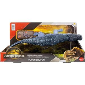 Figurina articulata, Jurassic World Gigantic Thrashers, Purussaurus, JGB94 imagine