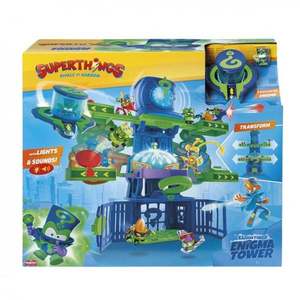 Set de joaca cu figurina Superthings, Kazoom Power, Turnul Enigma imagine