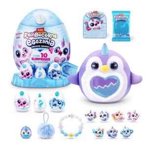 Jucarie de plus surpriza, Rainbocorns, Eggzania Frozen Mania imagine