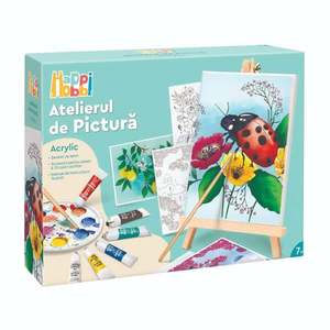 Set de pictura, Happi Hobbi, Atelierul de pictura, Acrylic, Gargarita imagine