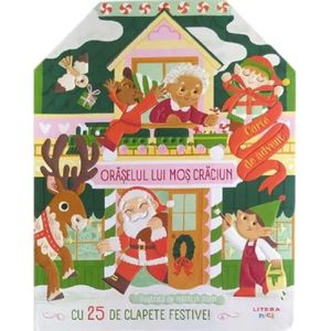 Oraselul lui Mos Craciun, Carte de advent cu clapete imagine
