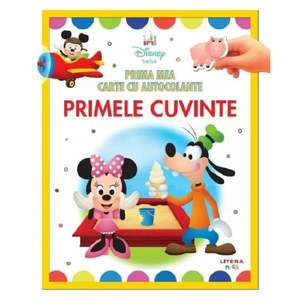 Disney Bebe, Prima mea carte cu autocolante, Primele cuvinte imagine