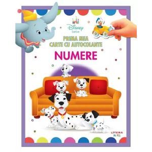Disney Bebe, Prima mea carte cu autocolante, Numere imagine