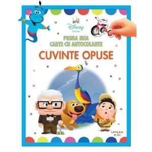 Disney Bebe, Prima mea carte cu autocolante, Cuvinte opuse imagine